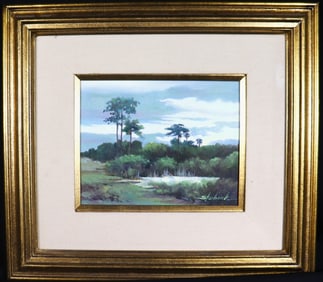Framed Oil on Canvas signed STARBUCK, Dorothy, (American, 20th C )
