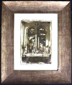 Framed Mixed Media on Paper