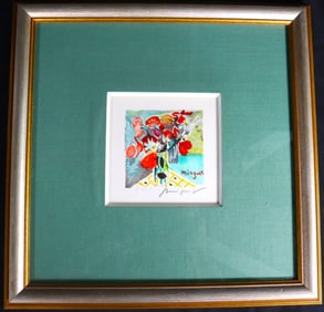 Framed Lithograph MINGUET numbered  651 / 1000
