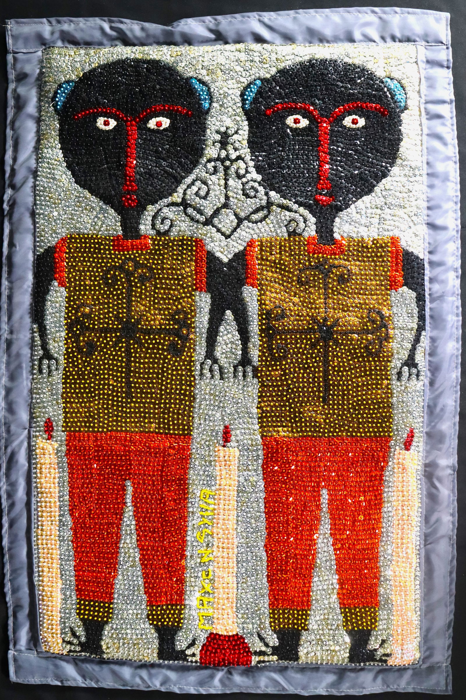 Marassa Deux Vodou Banner by Maxon Scylla from Haiti (1 of 4)