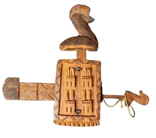 Africain Wooden locker