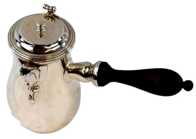 French Sterling Silver Hot Chocolate Pot by Puiforcat