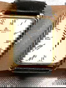 Vintage Baume & Mercier 14k Yellow Gold Wristwatch