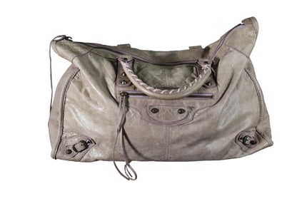 Balenciaga City Classic Metallic Edge Bag Leather