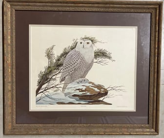 Framed Print From the Original Painting by JOHN RUTHVEN (1924-2020)