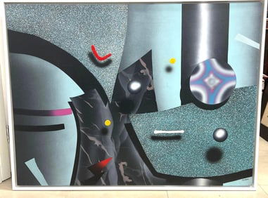 Oil on Canvas signed Antonio Vidal (1928-2013) Cuban with COA