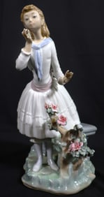 Lladro Porcelain Figurine exquisite scent # 1313