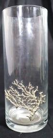 Vintage Clear Glass vase from ZODAX Made in China