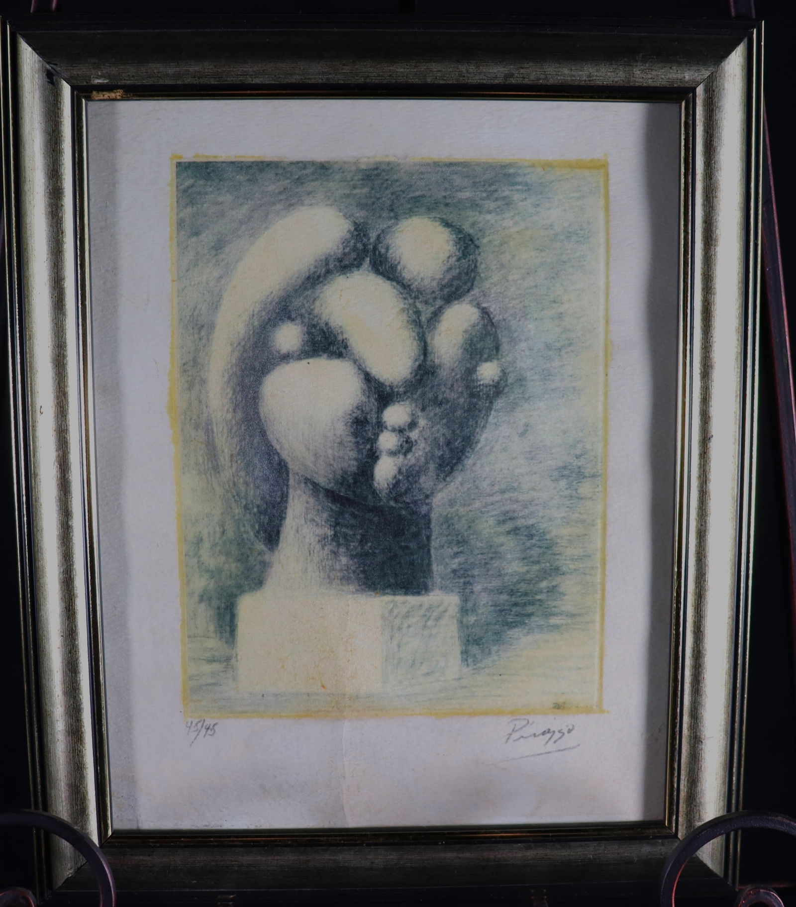Framed signed Lithograph after Pablo PICASSO (1 of 5)