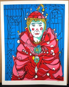 Unframed Lithograph signed, numbered and dated by Jose Maria Mijares (Cuban, 1921-2004)