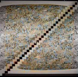 Large Antique Chinese Silk Embroidery