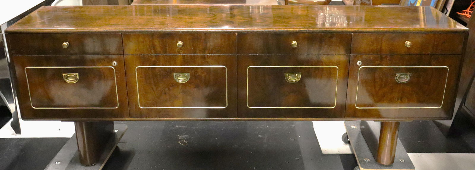 Vintage Wooden Sideboard Buffet from ROMWEBER FURNITURE (1 of 1)