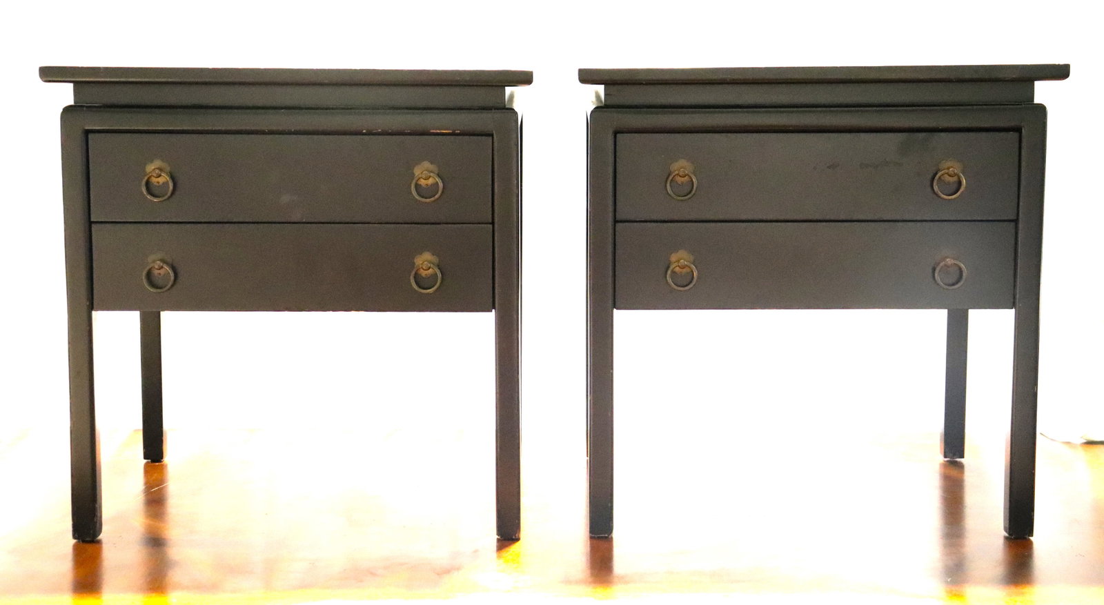 Pair of Side table: Pair of Side table DIMENSIONS for each one: Height 23.25 inch / 59 cm &nbs