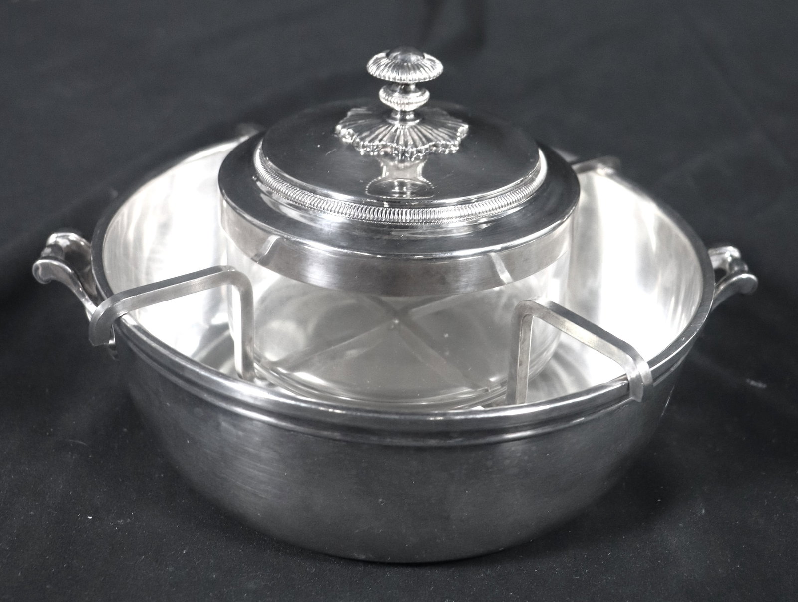 Vintage Christofle Silver Plate Caviar Bowl (1 of 20)