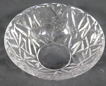 Tiffany & Co Rock Cut Crystal Bowl