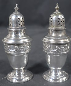 Pair of Gorham Sterling Silver salt & pepper shakers