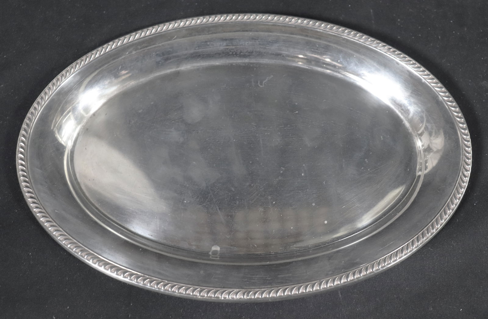 Oval Sterling Silver tray (1 of 6)