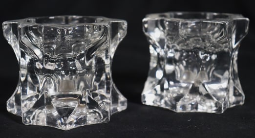 Mikasa Sparkling Star Candle Holders