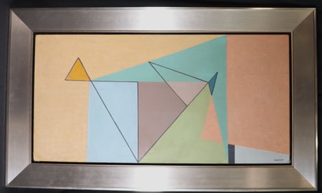 Framed Oil on Canvas signed Soriano lower right