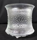 Vintage Tapio Wirkkala Cast Glass Champagne Vessel, Signed, Circa 1970s