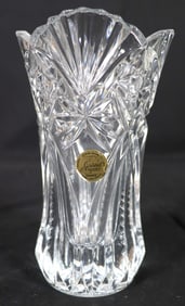 Vintage Cristal d'Arques "Vincennes" Crystal Vase from France