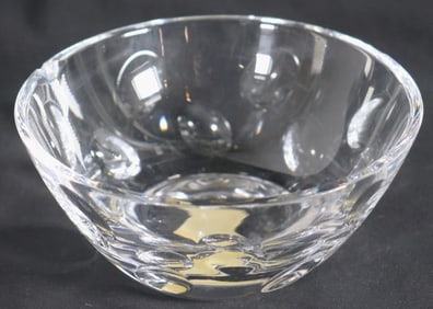 Christofle Style "Cluny" Glass Bowl