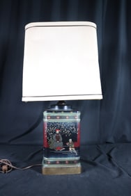 Frederick Cooper Chinoiserie Table Lamps Vintage Circa 1950’s