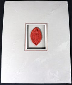 Antique Medieval Wax Seal Impression