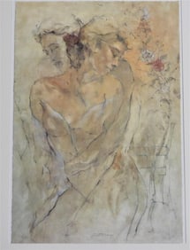 Gary Benfield Title: Intimacy 2001- Serigraph