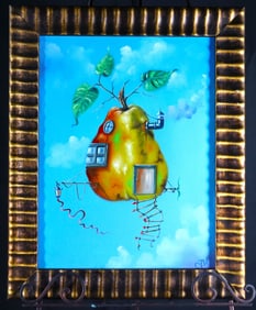 Framed Oil on Canvas signed MAIKEL MESA and dated 2024.