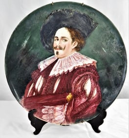 Large Hand painted Plate from Limoges France