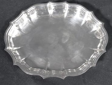 Vintage Chippendale Silverplate Small Platter