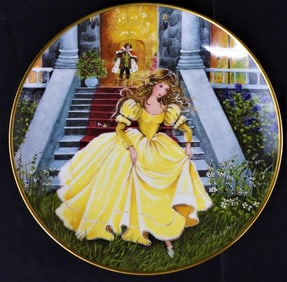 Collector Plate Cinderella Classic Fairy Tales German Kaiser Porcelain
