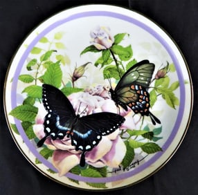 Butterfly garden Collection plate Spicebush Swallowtail