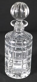 Vintage Cut Lead Crystal Glass Decanter