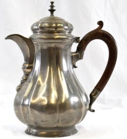 Antique Pewter coffee pot
