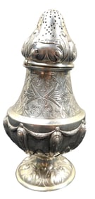 Sterling silver sugar castor