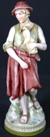 Porcelain Figurine by Ernst Bohne Soehne mark from Germany