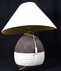 Vintage Pottery Table Lamp
