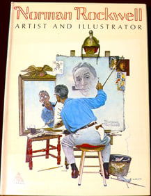 Norman Rockwell Book - Artist and Illustrator - Oversized Hardcover