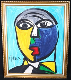 Framed Oil on board signed PETER KEIL