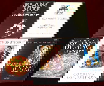 Five Cooking BOOKS by Raymond BLANC