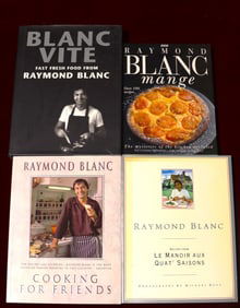 Four Cooking BOOKS by Raymond BLANC