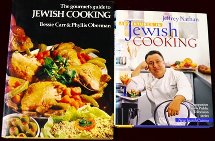 Two Jewish cooking books with recipes