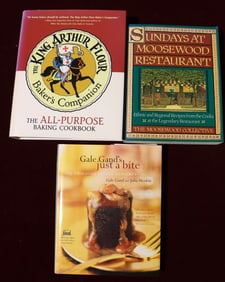 Three Cooking BOOKS