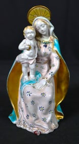 VIRGIN MARY and CHILD by EUGENIO PATTARINO (1885 - 1971)