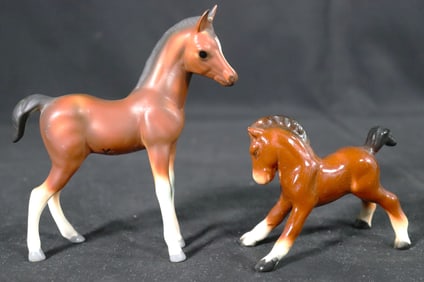 Two Porcelain Horses Figurine