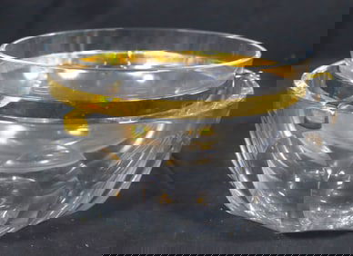 Mid-20th Century Baccarat Crystal Caviar Service