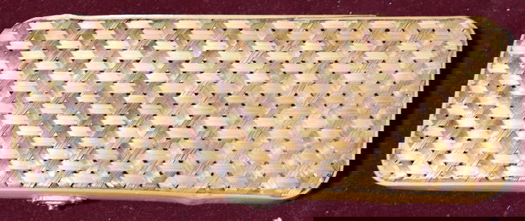 Vintage Bamboo Pencil Case: Vintage Bamboo Pencil Case No Pencils DIMENSIONS: Height:&nbsp; 3.50 inch / 9 cm&nbsp; &nbsp; &nbsp; &nbsp; &nbsp; &nbsp; &nbsp; &nbsp; &nbsp; &nbsp; &nbsp; &nbsp; &nbsp;Length: 9.80 inch&nbsp;/ 25 cm