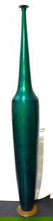 Large Flute Vase neoclassic signed by Tommy Zen and dated 2004: Large Flute Vase neoclassic signed by Tommy Zen and dated 2004 Tommy Zen Canadian artist creates&nbsp;unique earthenware pieces, in the manner of a sculptor. His enthusiasm for the matter and his atte